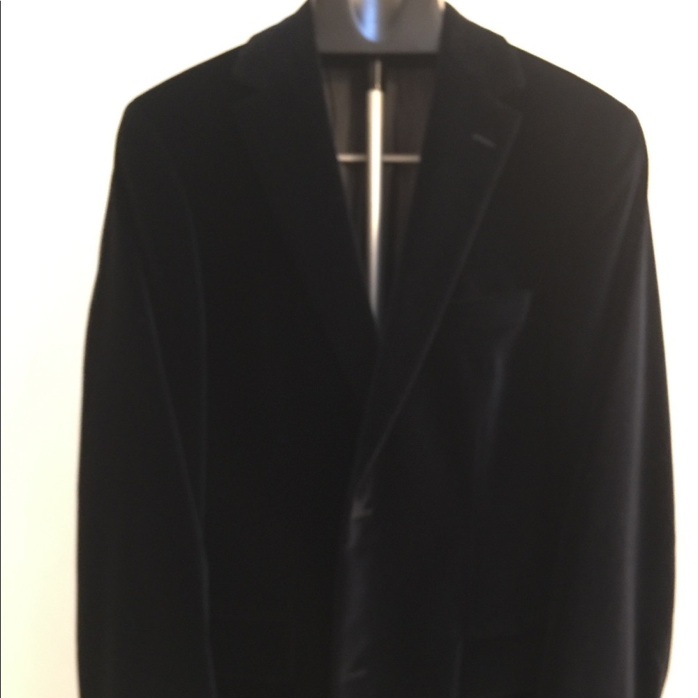BOSS Black Velvet Blazer - Picture 2 of 3